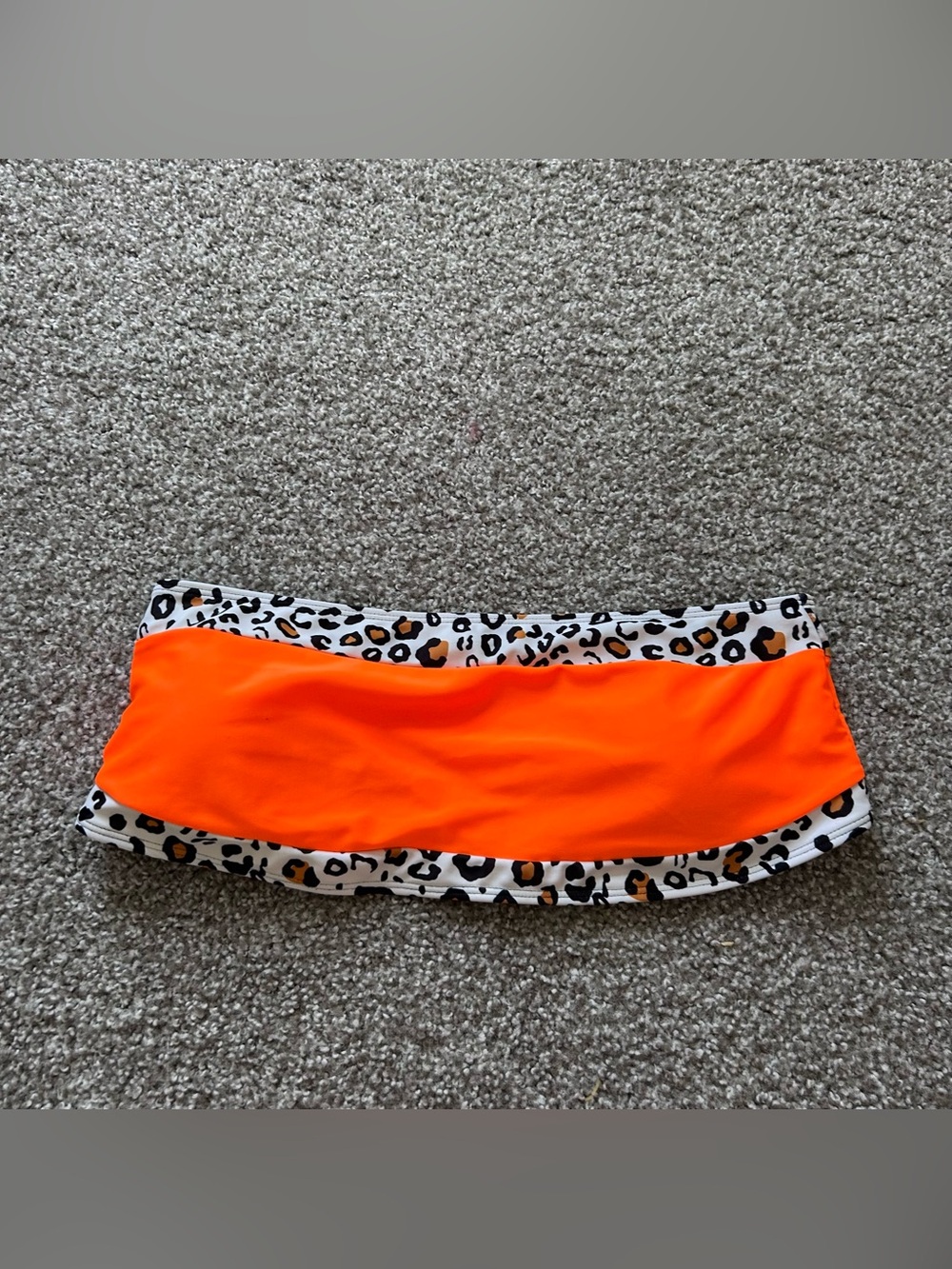 Cheetah Print Bikini Top